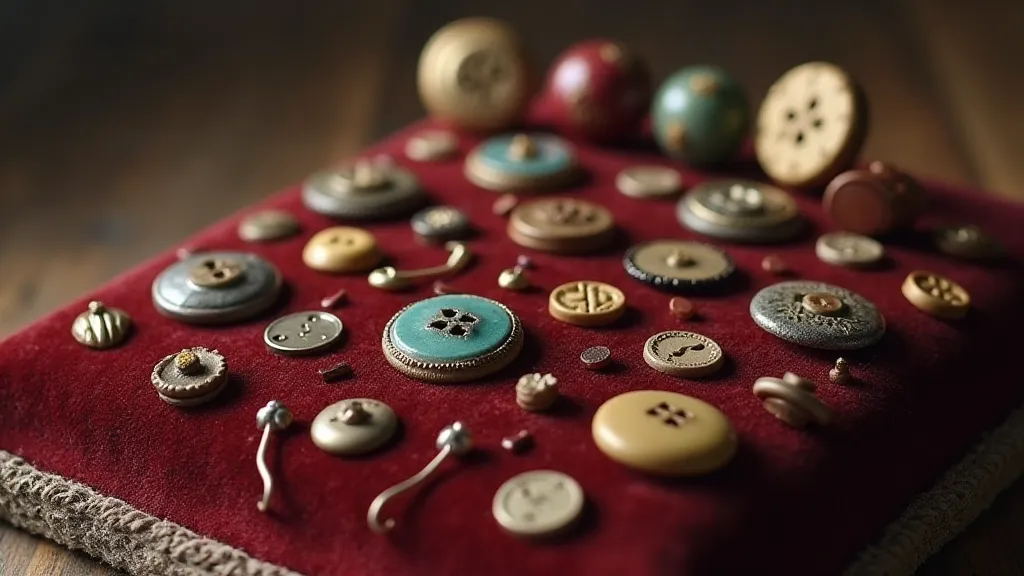 Collection of antique button hooks