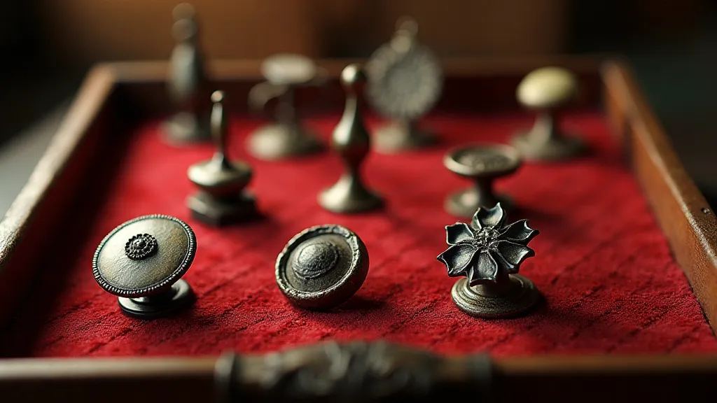 Collection of antique button hooks