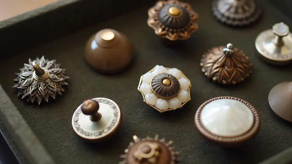 Collection of antique button hooks